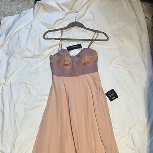 New with tags floor length dress for prom or a black tie function